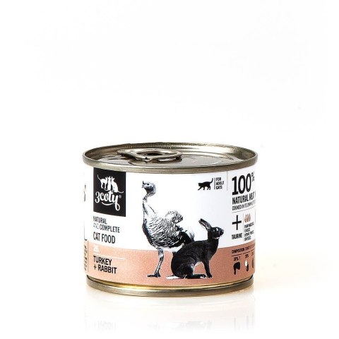3Coty 26. karma indyk z królikiem 180g