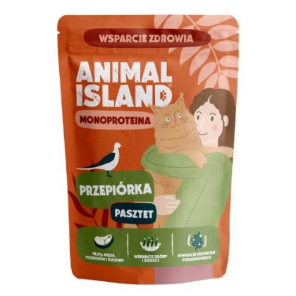 Animal Island monoproteina - pasztet z przepiórki 100g