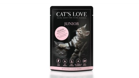 Cat's Love Junior kurczak w naturalnej galaretce (85g)