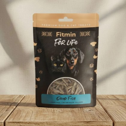 Fitmin for life suszone rybki anchois 50g