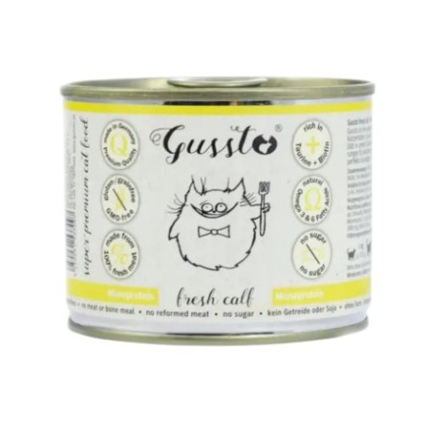 Gussto Fresh Calf karma mokra cielęcina 200g