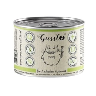 Gussto Fresh Chicken & Prawns karma mokra kurczak z krewetkami 200g