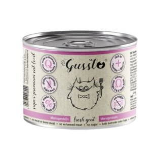 Gussto Fresh Goat karma mokra kozina 200g