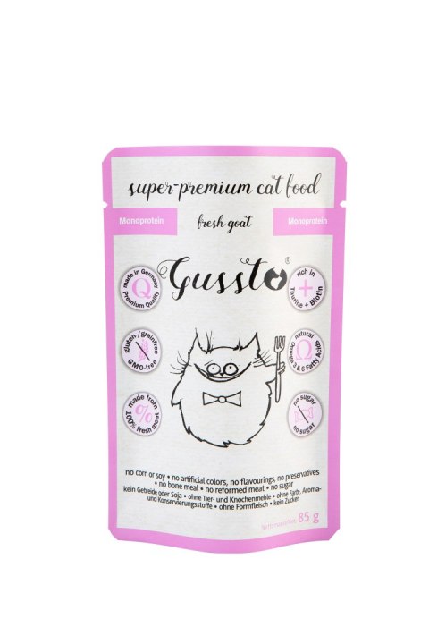 Gussto Fresh Goat karma mokra monoproteinowa kozina 85g