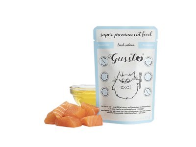 Gussto Fresh Salmon karma mokra monoproteinowa łosoś 85g