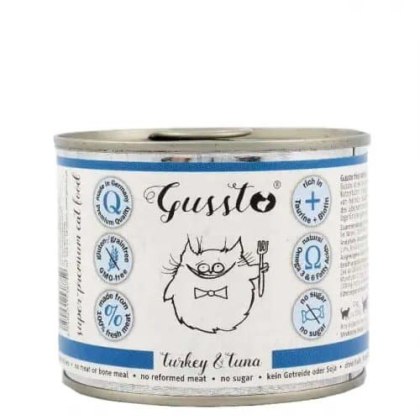 Gussto Fresh Turkey&Tuna karma mokra indyk z tuńczykiem 200g