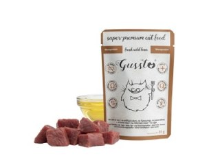 Gussto Fresh Wild Boar karma mokra monoproteinowa dzik 85g