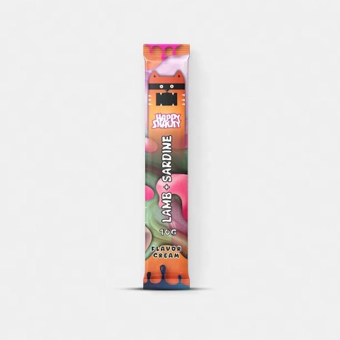 Happy Snacky - przysmak w kremie jagnięcina i sardynka 4x10g