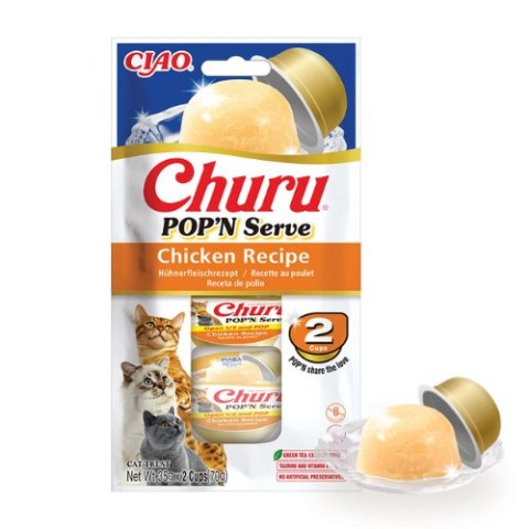 Inaba Churu Pop'n Serve - kurczak 2x35g