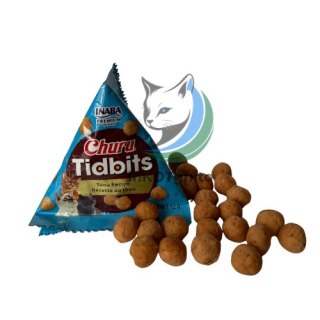 Inaba Churu TIDBITS przysmak z kremowym nadzieniem tuńczyk 12g