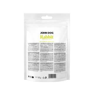 John Dog freeze - liofilizowany przysmak 100% królik 30g