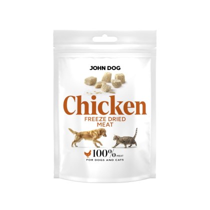 John Dog freeze - liofilizowany przysmak 100% kurczak 30g