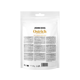 John Dog freeze - liofilizowany przysmak 100% struś 30g