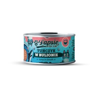 Łapsie for cat - filet z tuńczyka w bulionie 80g