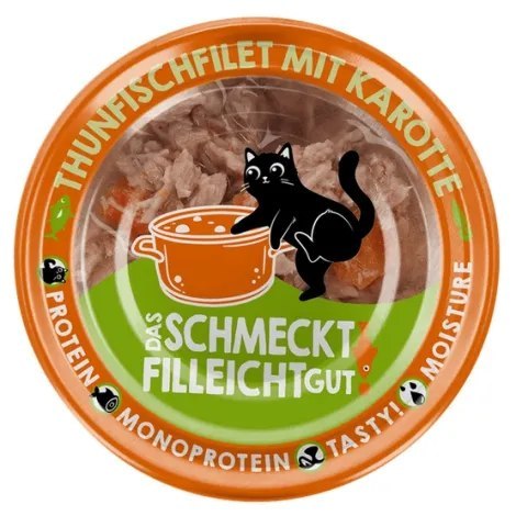 Lucky Lou Extrafood tuńczyk z marchewką w bulionie 70g (puszka)