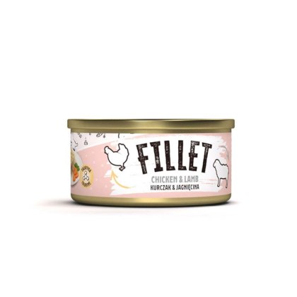 MR. BANDIT FILLET CHICKEN WITH LAMB - kurczak z jagnięciną w bulionie 80g