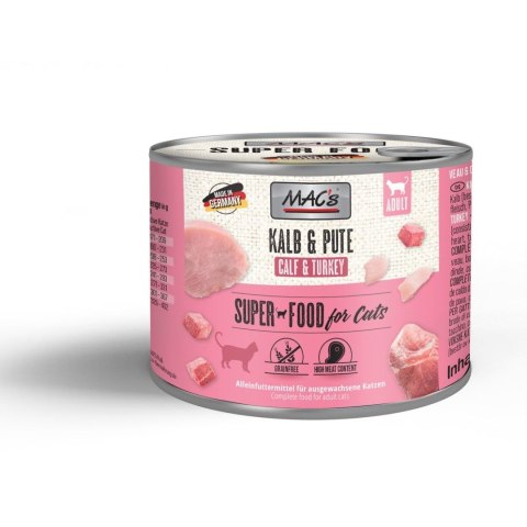 Mac's Superfood cielęcina i indyk 200g