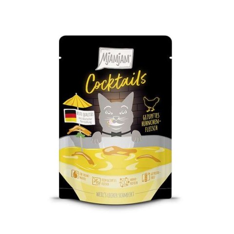 MjAMjAM COCTAILS - zupka dla kota kurczak 40g