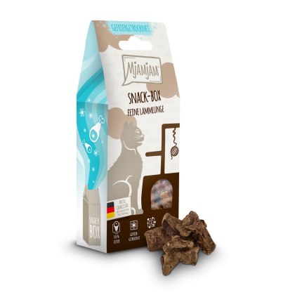 MjAMjAM SNACKBOX - przysmak liofilizowany jagnięcina (płuca) 35g