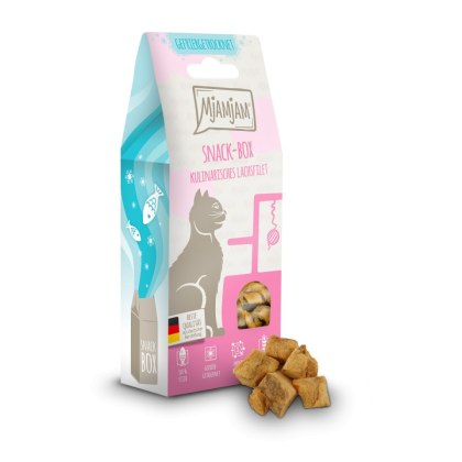MjAMjAM SNACKBOX - przysmak liofilizowany łosoś 50g