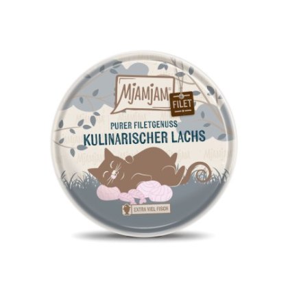 MjaMjaM filet - karma uzupełniająca łosoś 80g