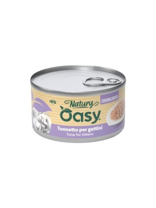 Oasy NATURY cooking broth KITTEN tuńczyk w bulionie 85g