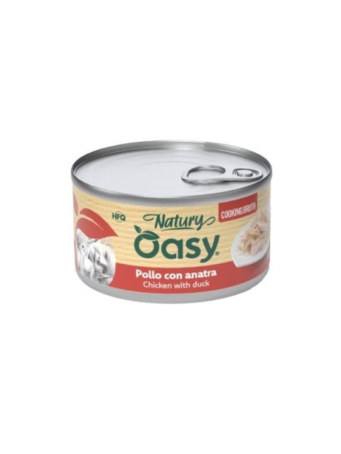 Oasy NATURY cooking broth kurczak i kaczka w bulionie 85g