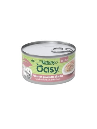 Oasy NATURY jelly kurczak z szynką w galaretce 85g