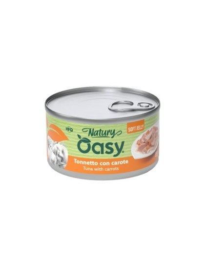 Oasy NATURY jelly tuńczyk z marchwią w galaretce 85g