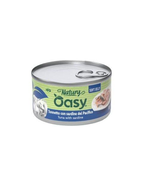Oasy NATURY jelly tuńczyk z sardynkami w galaretce 85g