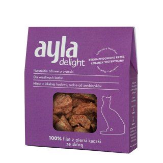 AYLA delight pierś z kaczki ze skórą przysmak liofilizowany 28g