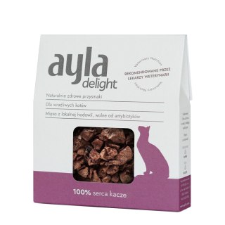 AYLA delight serca kacze przysmak liofilizowany 28g