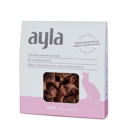 AYLA delight serca kurze przysmak liofilizowany 28g