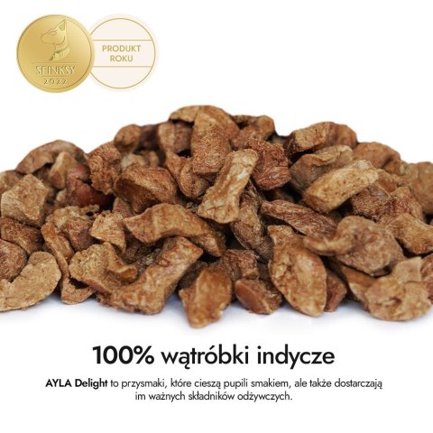 AYLA delight wątróbki indycze przysmak liofilizowany 28g
