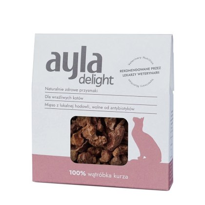 AYLA delight wątróbki kurze przysmak liofilizowany 28g