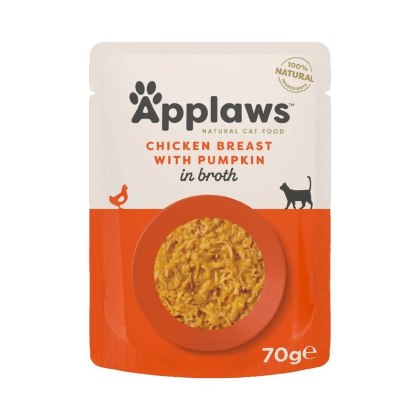 Applaws kurczak z dynią w bulionie 70g
