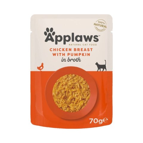 Applaws kurczak z dynią w bulionie 70g