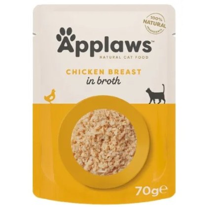Applaws saszetka dla kota kurczak w rosole 70g