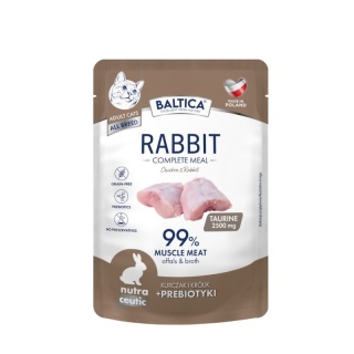 Baltica Nutraceutic Kurczak z królikiem 100g