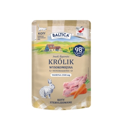 Baltica Smaki Regionów Królik 100 g
