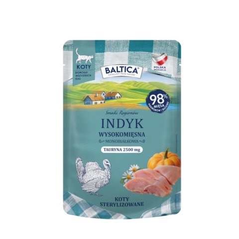 Baltica Smaki Regionów Indyk 100 g