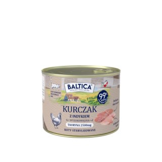 Baltica smaki regionów - karma mokra kurczak z indykiem 185g