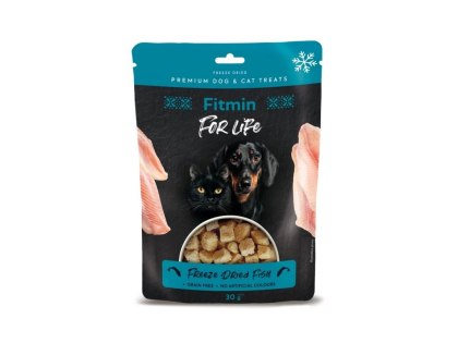 Fitmin for life przysmak liofilizowany ryba 30g