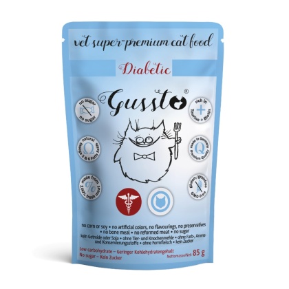 Gussto Diabetic karma mokra weterynaryjna kurczak 85g
