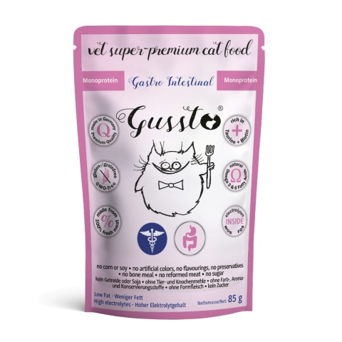 Gussto Gastro Intestinal karma mokra weterynaryjna 85g
