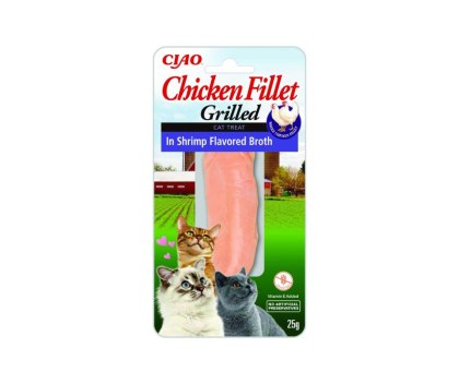 INABA CIAO grillowany filet z kurczaka w bulionie z krewetek