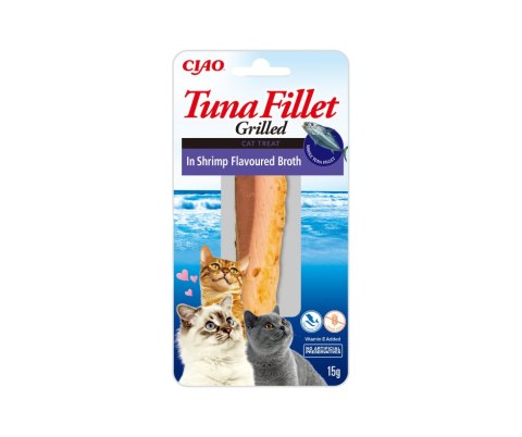 INABA CIAO grillowany filet z tuńczyka w bulionie z krewetek