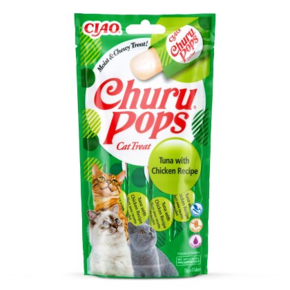 Inaba Churu Pops przysmak o smaku tuńczyka i kurczaka