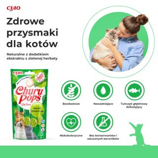 Inaba Churu Pops przysmak o smaku tuńczyka i kurczaka