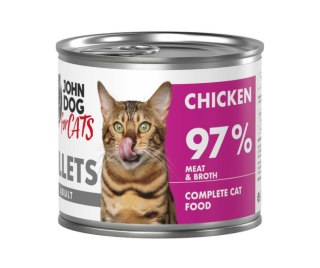 John Dog for Cats fillets kurczak 140g